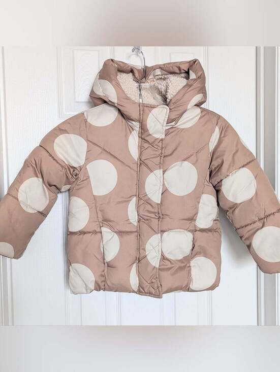 GAP Other - GAP Girls' (Size 5) Sherpa-Lined Puffer Jacket w/Hood